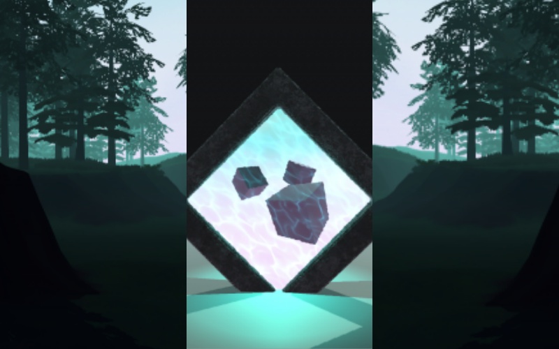 Otherworld: Augmented reality portal that leads into a vast forest